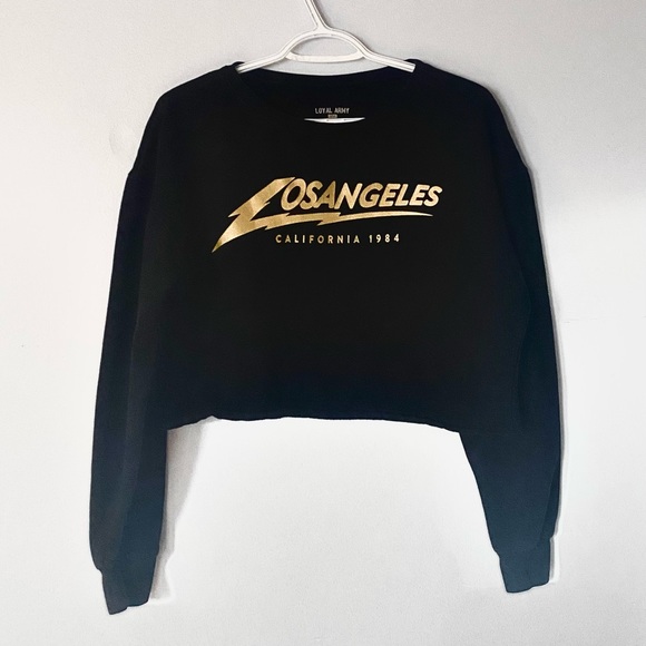 L.A Cropped Sweater - Picture 1 of 6